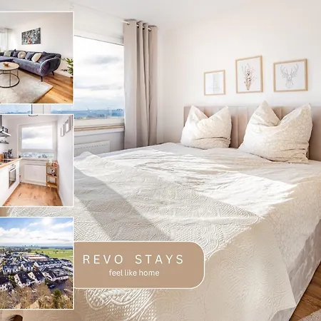 Moderne 2-Zimmer-Wohnung Mit Atemberaubender Skyline Aussicht Auf Frankfurt! Steinbach im Taunus Extérieur photo